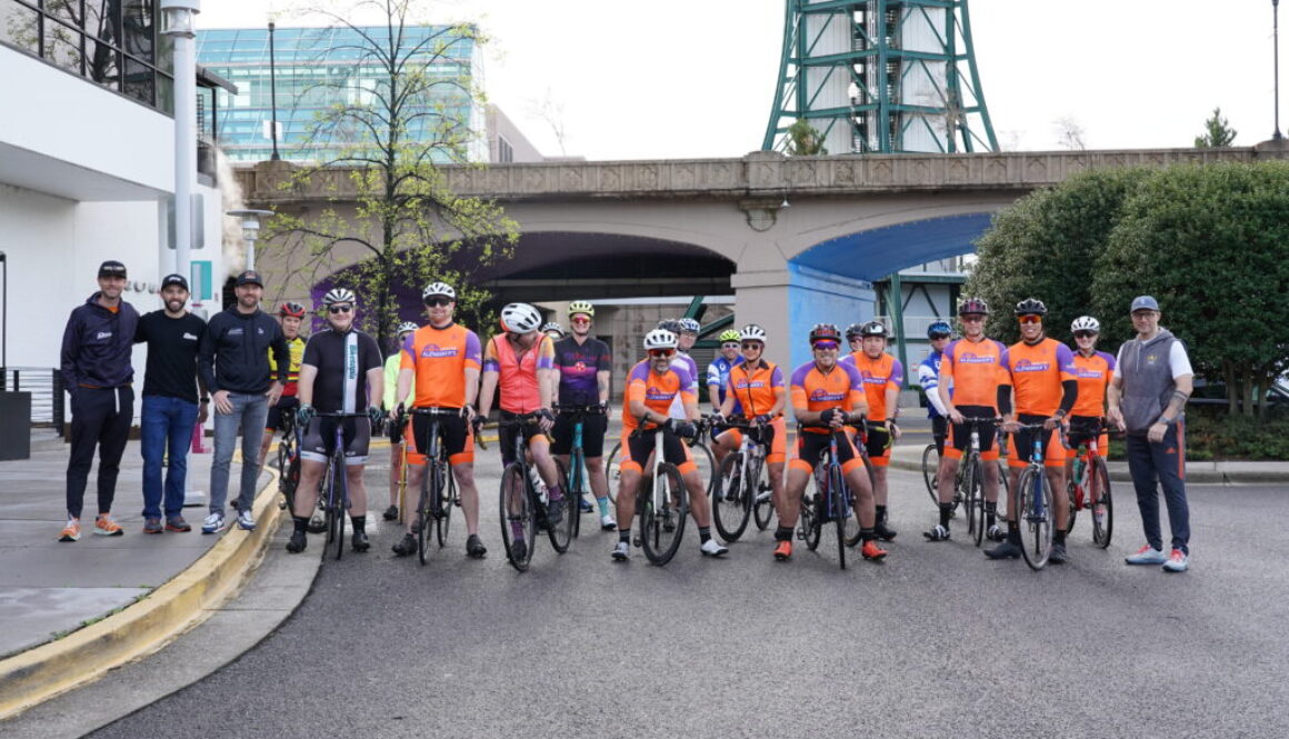 PFA, pedal for Alzheimer's, cyclist, cycling, bike, group ride