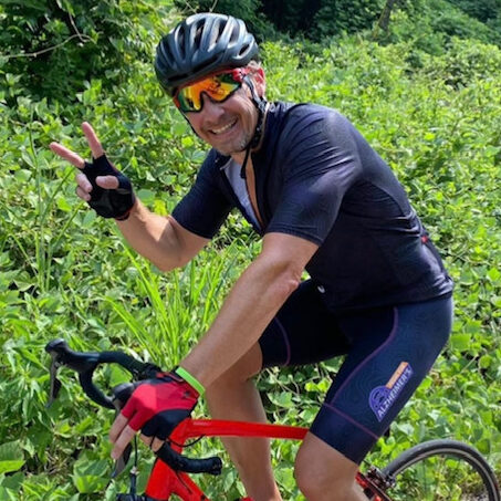 Jeff Snyder Pedal for Alzheimer's ambassador 2024