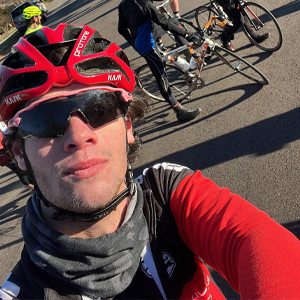 Hayden Connell Pedal for Alzheimer's ambassador 2025