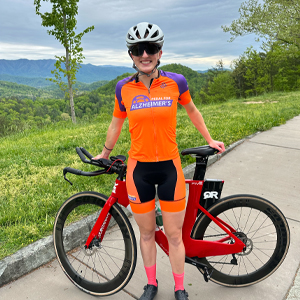 Katie Lance Pedal for Alzheimer's Ambassador 2025