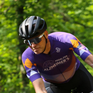 Mike Barto Pedal for Alzheimer's ambassador 2025