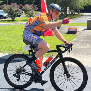 Derrick Daugherty Pedal for Alzheimer's Ambassador 2026